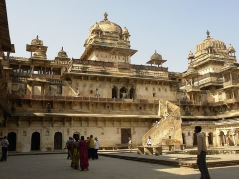 Jahangir Mahal, Orchha, Madhya Pradesh, India